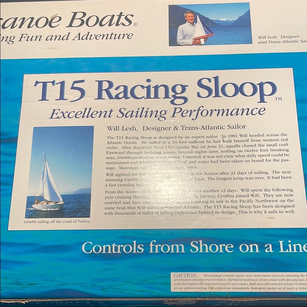 Tippecanoe T15 Racing Sloop Model - Picture 8 of 16